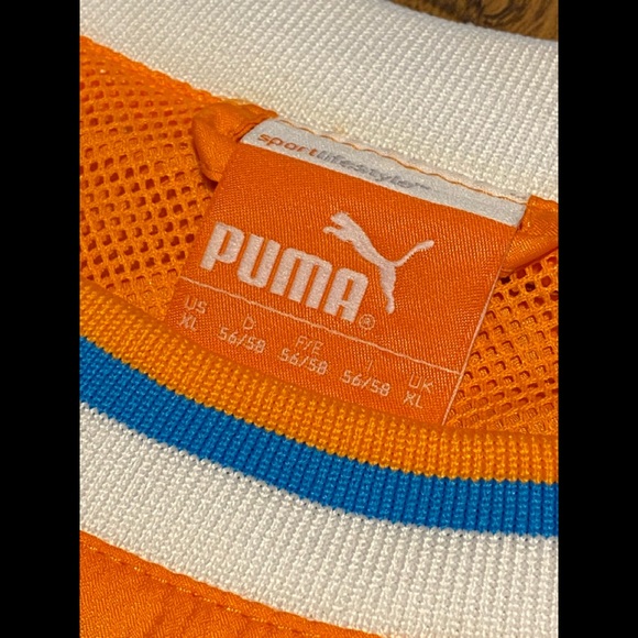 Puma Golf Orange Sweater Jacket - Picture 5 of 8